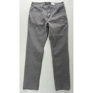 Ezekiel 305 Chopper Slim Straight Gray Stretch Denim Jeans Size Men 32Wx32L